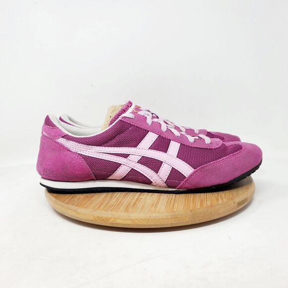 Onitsuka Tiger by Asics Pink and White Sneakers - Picture 7 of 14